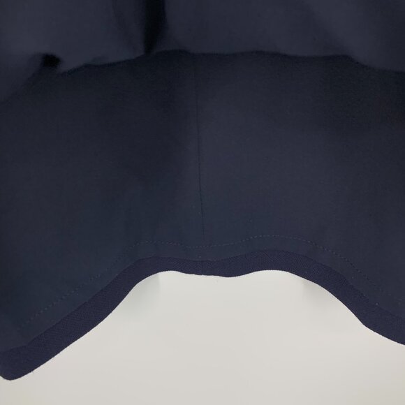 Ann Taylor Dress Blue Tweed A Line Flare Sleeveless Pockets - Picture 7 of 13